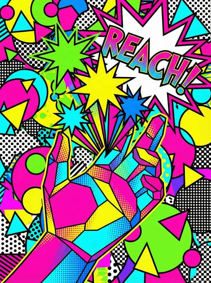 ag百家乐 - 波普艺术抽象手部星空创作